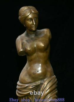 Western art deco bronze women girl Roman mythology Venus god of Love sculpture