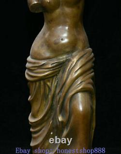 Western art deco bronze women girl Roman mythology Venus god of Love sculpture