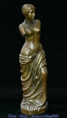 Western art deco bronze women girl Roman mythology Venus god of Love sculpture