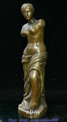 Western art deco bronze women girl Roman mythology Venus god of Love sculpture