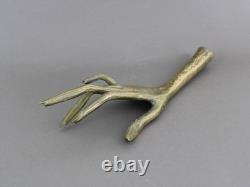 YVES LOHE large bronze sculpture, Vintage 1970s, French artist, Signed art piece