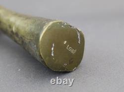 YVES LOHE large bronze sculpture, Vintage 1970s, French artist, Signed art piece